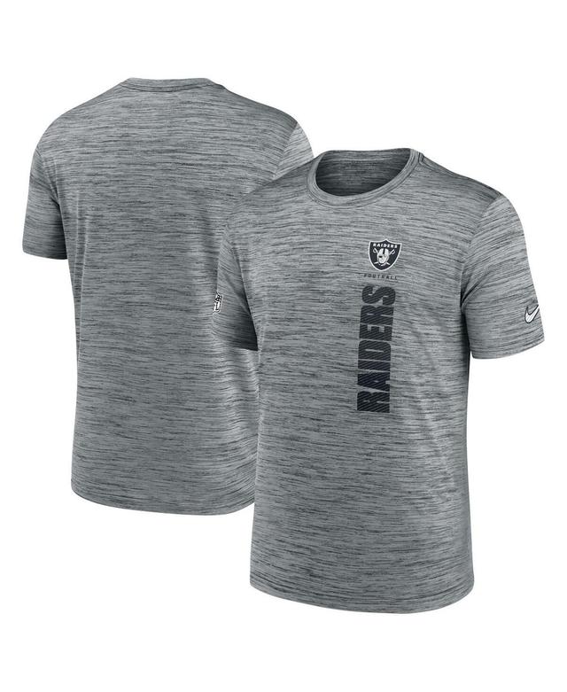 Nike Mens Gray Las Vegas Raiders 2024 Sideline Velocity Performance T-Shirt Product Image