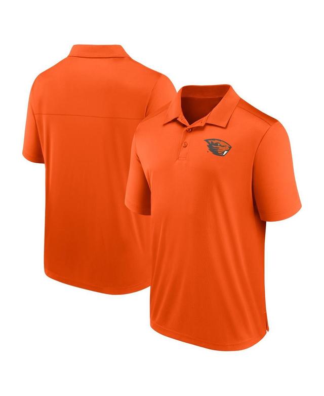 Mens Fanatics Orange Philadelphia Flyers Left Side Block Polo Shirt Product Image