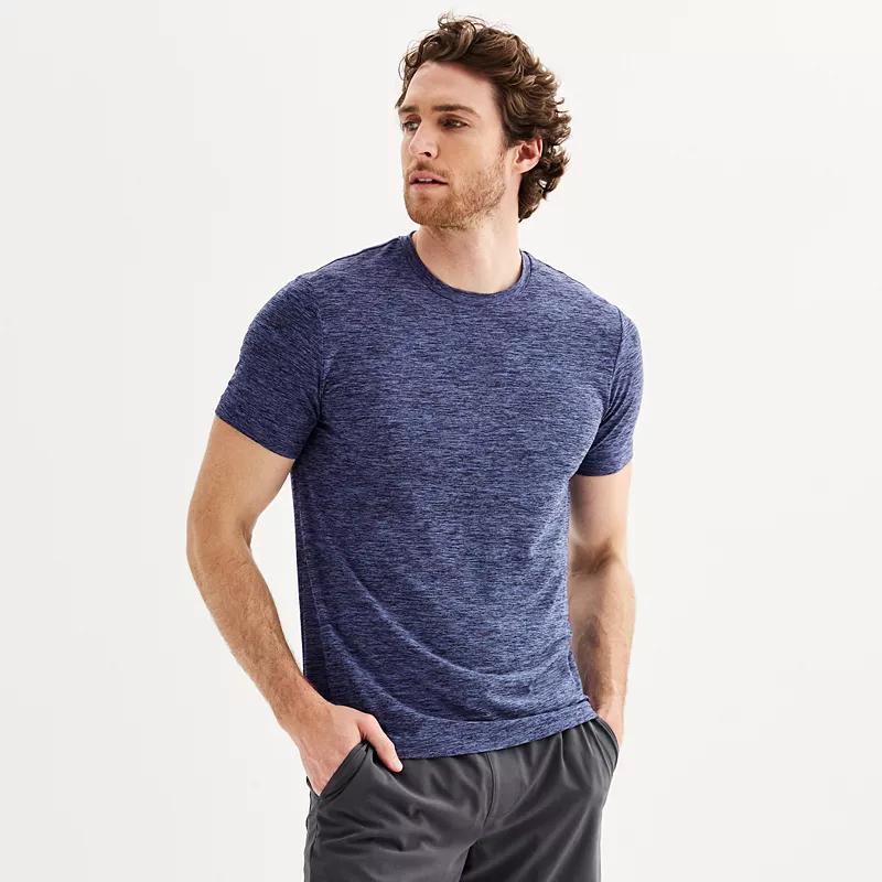 Mens FLX Luxury Soft Wander Tee Blue Product Image