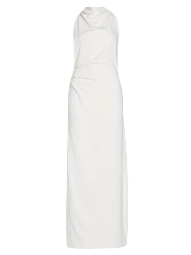 Womens Faye Open-Back Crepe Dress Product Image