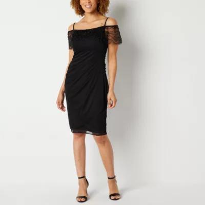 DJ Jaz Sleeveless Embellished Sheath Dress Product Image