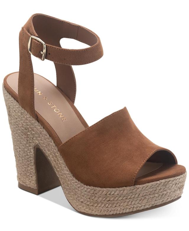 Sun + Stone Womens Fey Espadrille Platform Sandals, Created for Macys Product Image