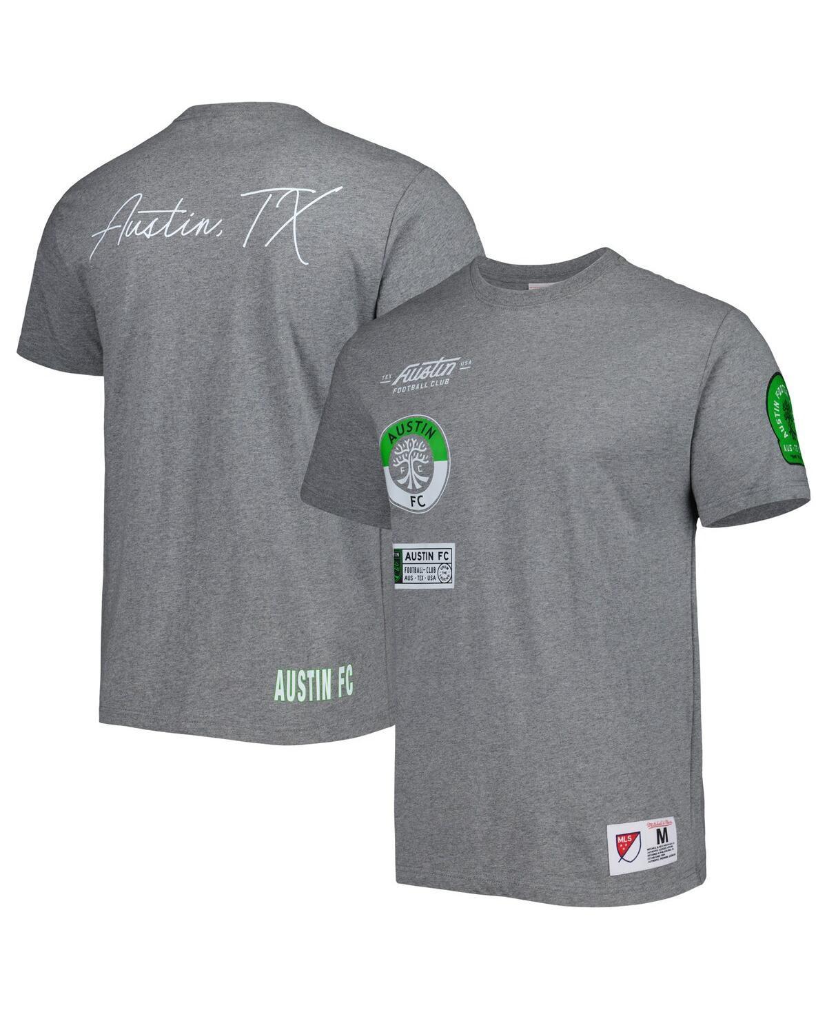 Men Mitchell & Ness Gray Austin FC City Tee, Mens Product Image