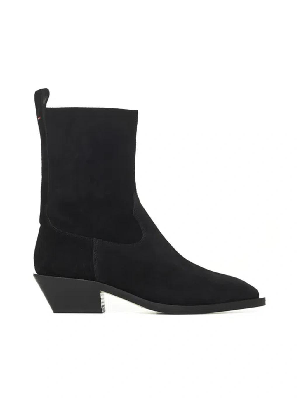 Aeydē Woman Ankle Boots Black Size 6 Leather Product Image