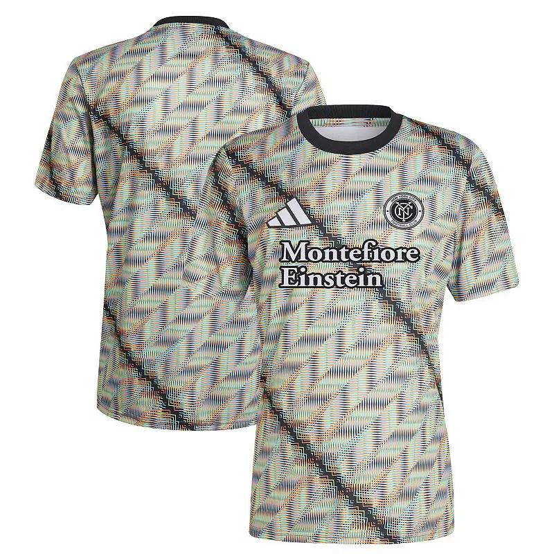 Mens adidas New York City FC 2024 Hispanic Heritage Pre-Match Top Product Image