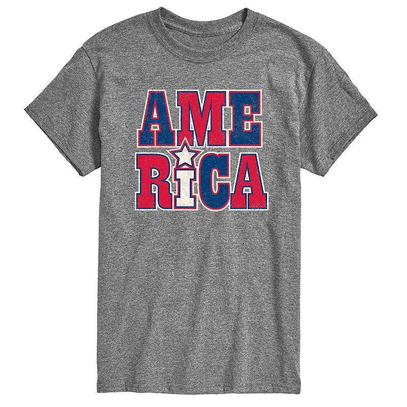 Mens America Stacked Graphic Tee Product Image