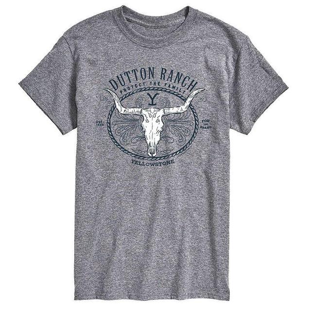 Big & Tall Yellowstone Longhorn Tee, Mens Product Image