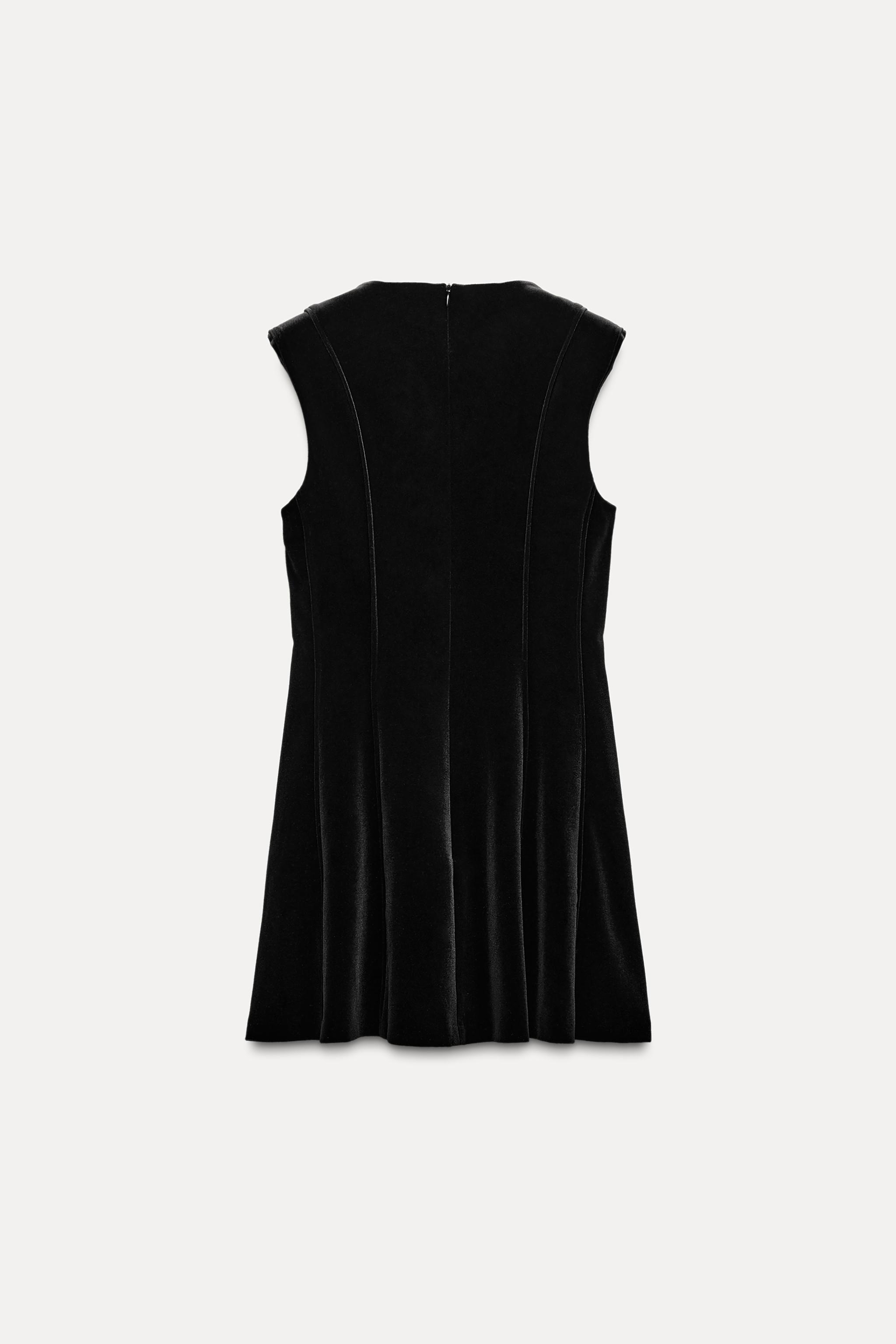 VELVET MINI DRESS Product Image