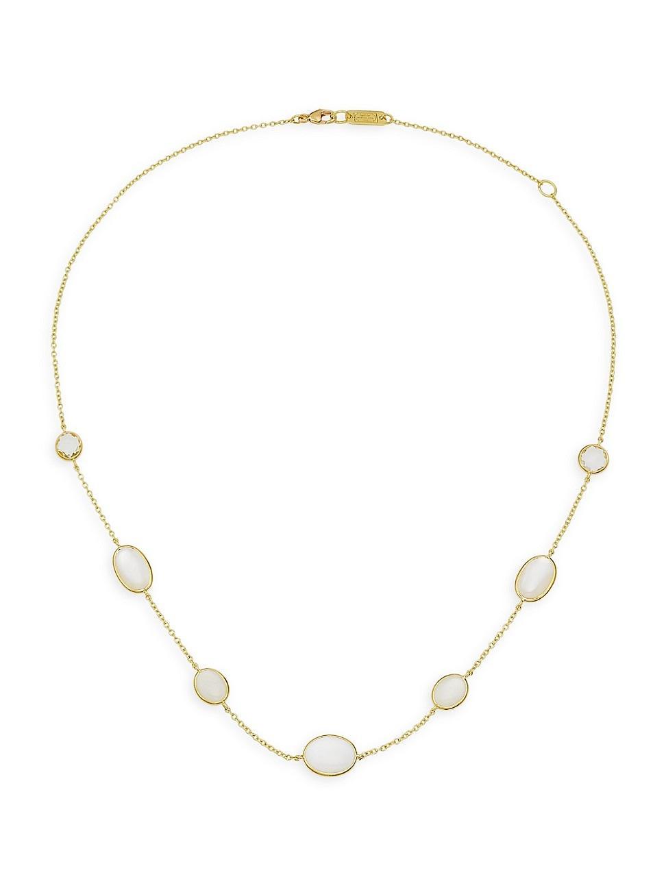 Womens Rock Candy Luce 18K Gold & Multi-Stone Necklace Product Image