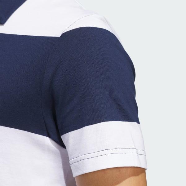 Colorblock Rugby Stripe Polo Shirt Product Image