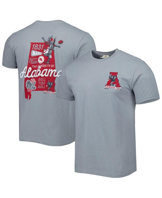 Mens Graphite Alabama Crimson Tide Vault State Comfort T-Shirt Product Image