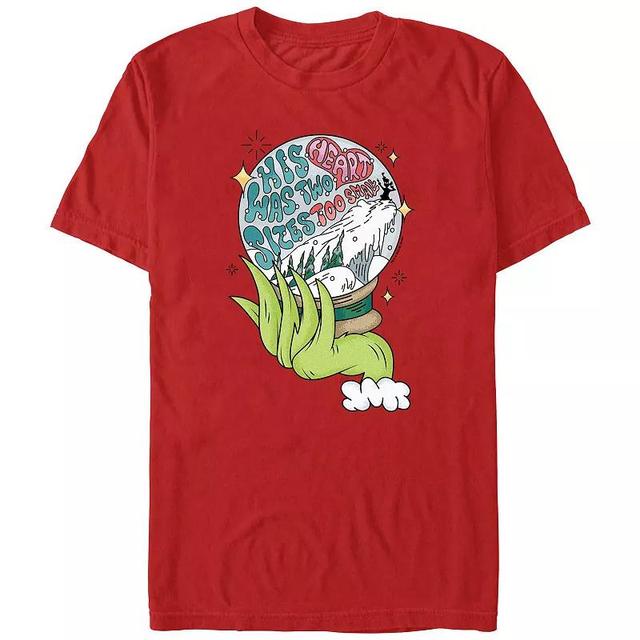 Big & Tall Dr. Seuss Grinch Snowball Graphic Tee, Mens Product Image