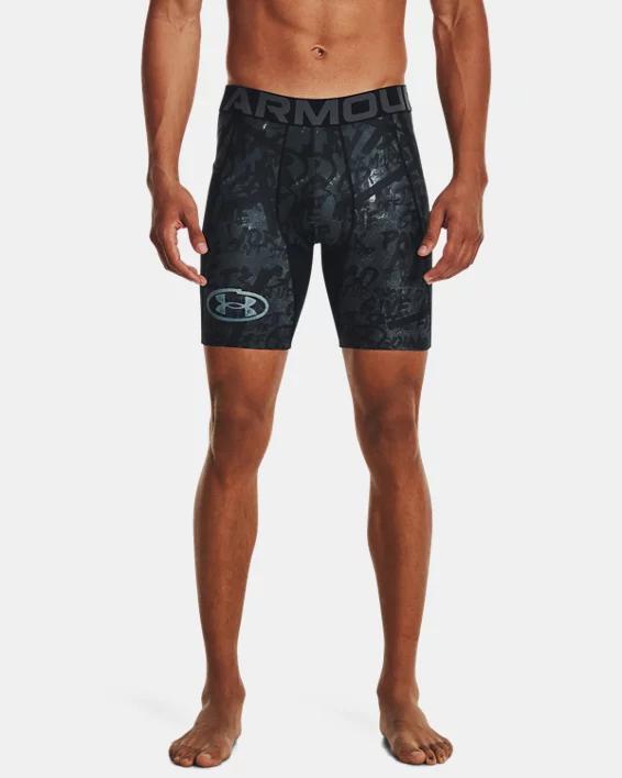 Mens HeatGear Message Compression Shorts Product Image