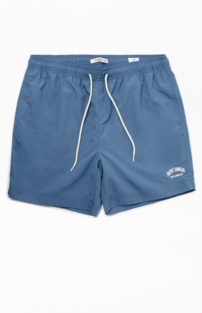 Men's Nylon Collegiate 6.5" Swim Trunks - Product Image