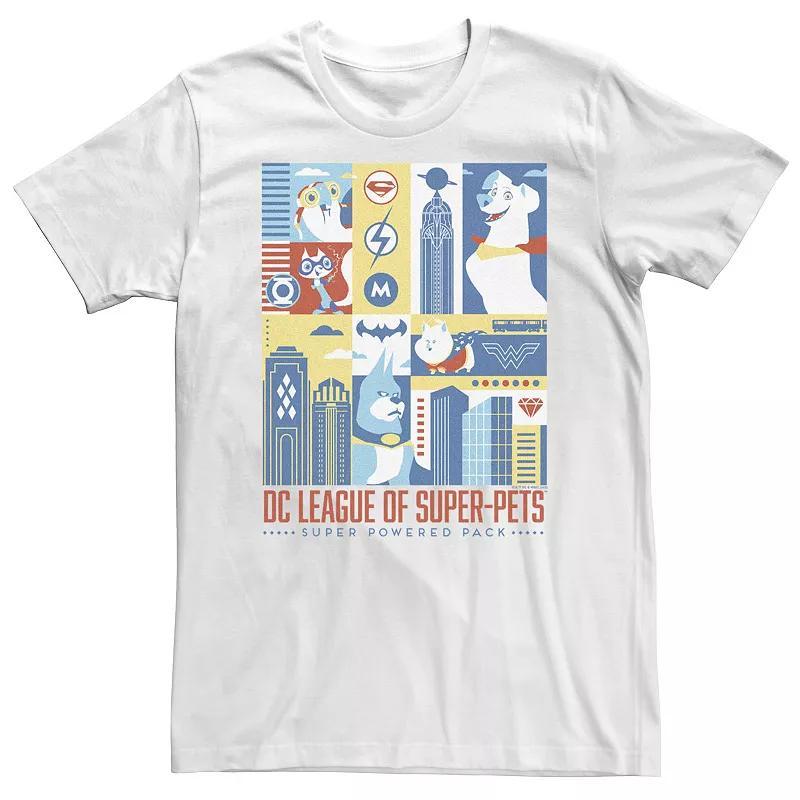 Big & Tall DC Comics Super Pets Super Powered Pack Tee, Mens Product Image