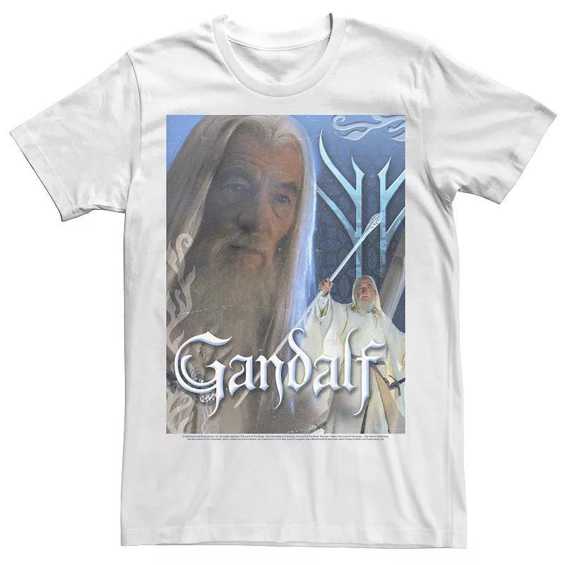 Mens Lord Of The Rings Gandalf The Poster Tee Product Image