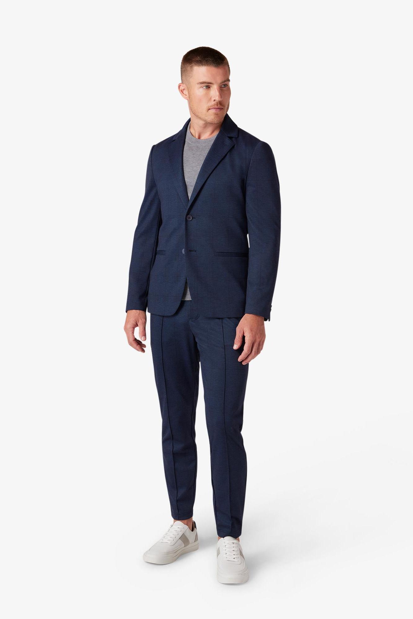 Parker Blazer- Navy Prince of Wales Product Image