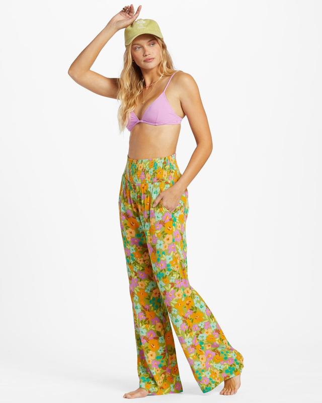 New Waves 2 Wide-Leg Pants - Palm Green Female Product Image