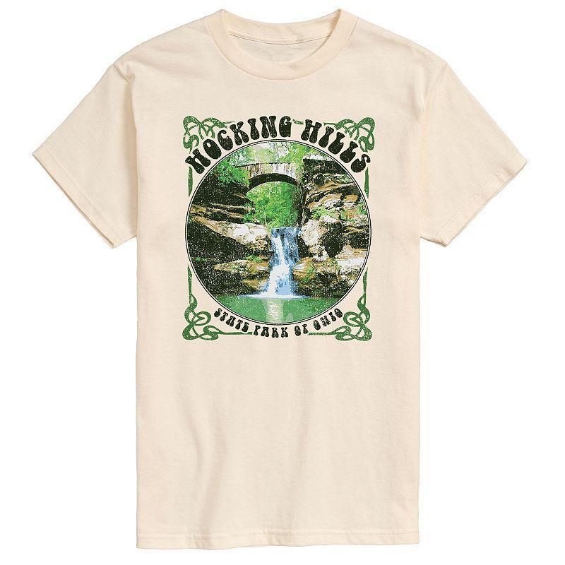 Big & Tall Hocking Hills State Park Graphic Tee., Mens Product Image