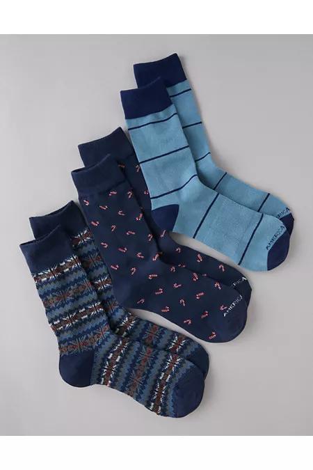 AE Classic Crew Socks 3-Pack Men's Product Image