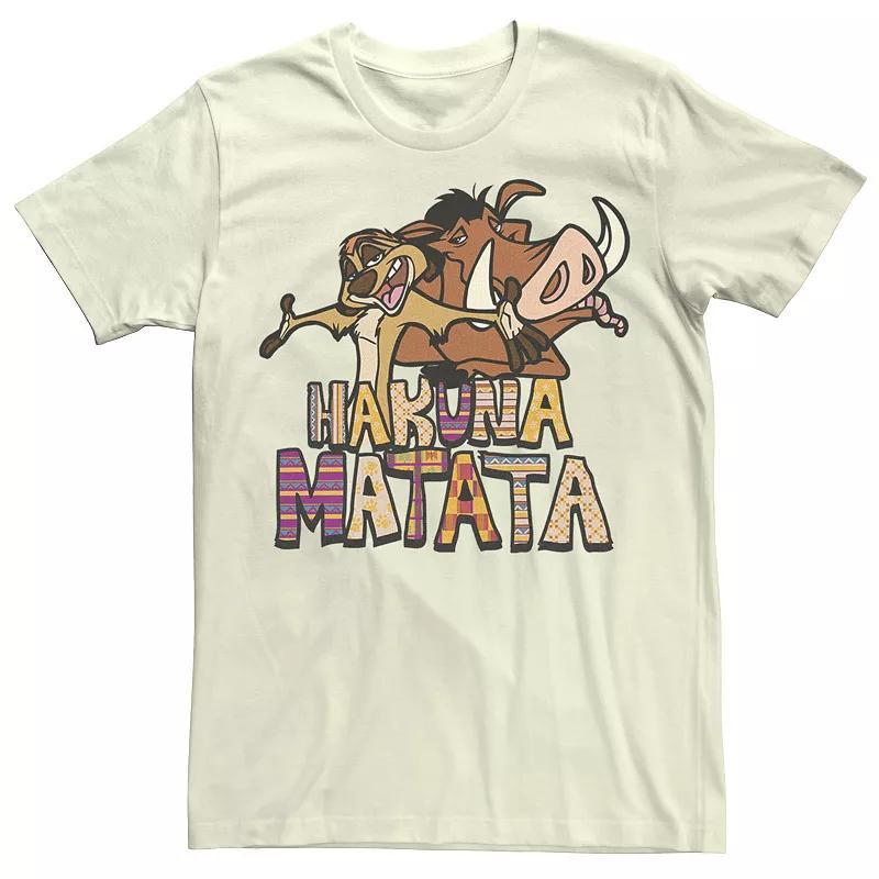 Disneys The Lion King Mens Hakuna Matata Pumbaa Graphic Tee Product Image