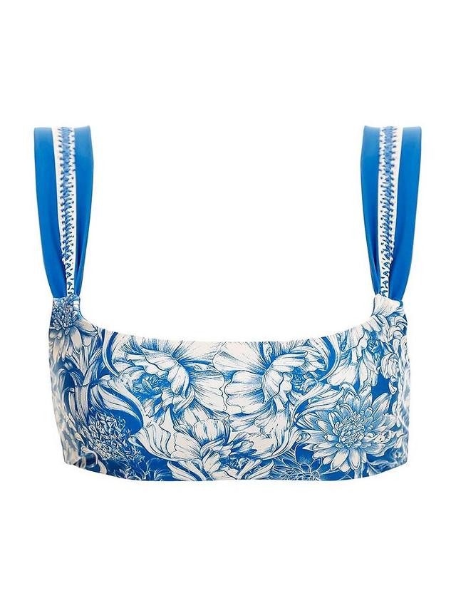 Womens Selena Wats Floral Bralette Bikini Top Product Image