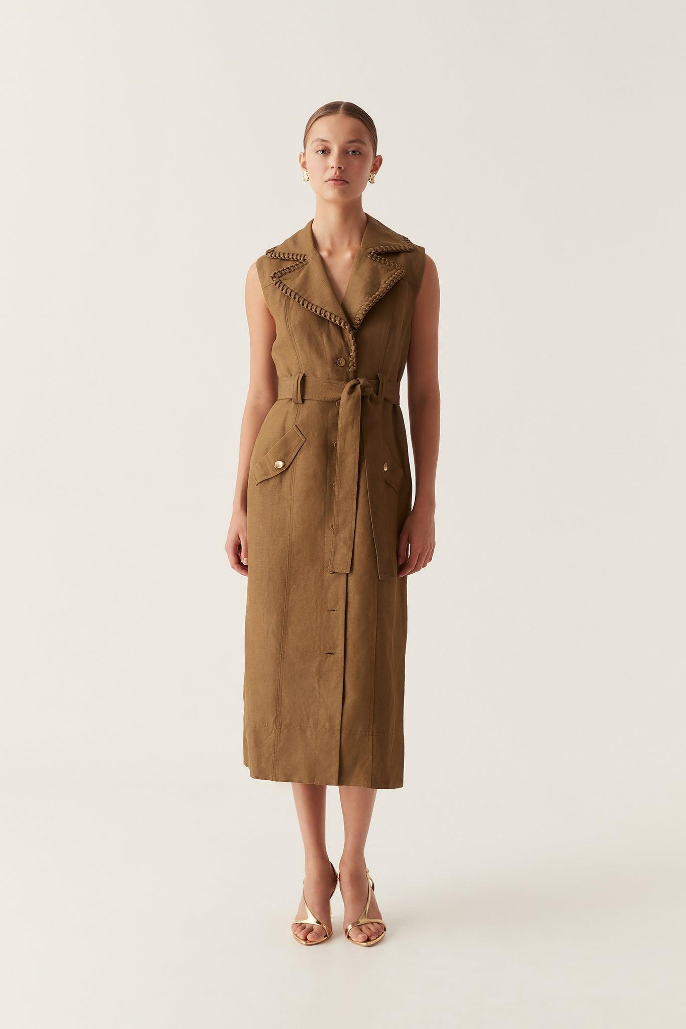 Encompass Utility Midi Dress Product Image