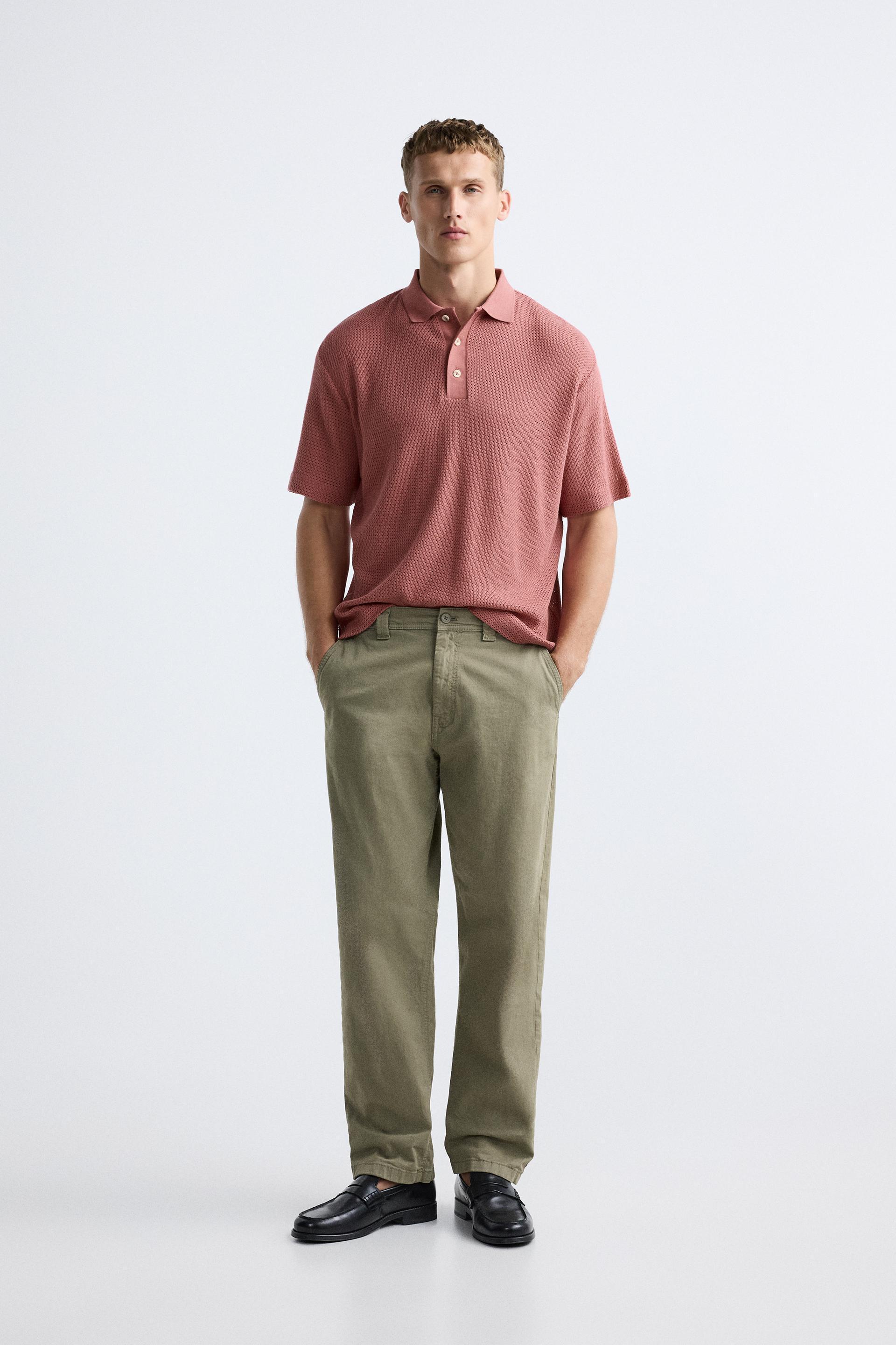 OPEN STRUCTURED POLO SHIRT Product Image