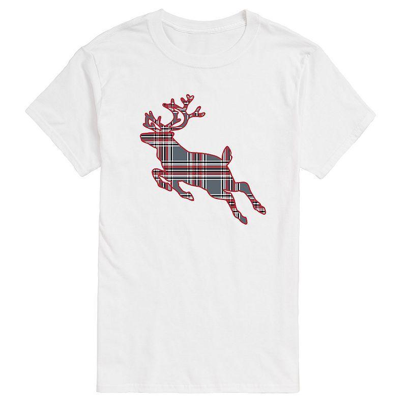 Big & Tall Deer Charcoal Tee, Mens Product Image