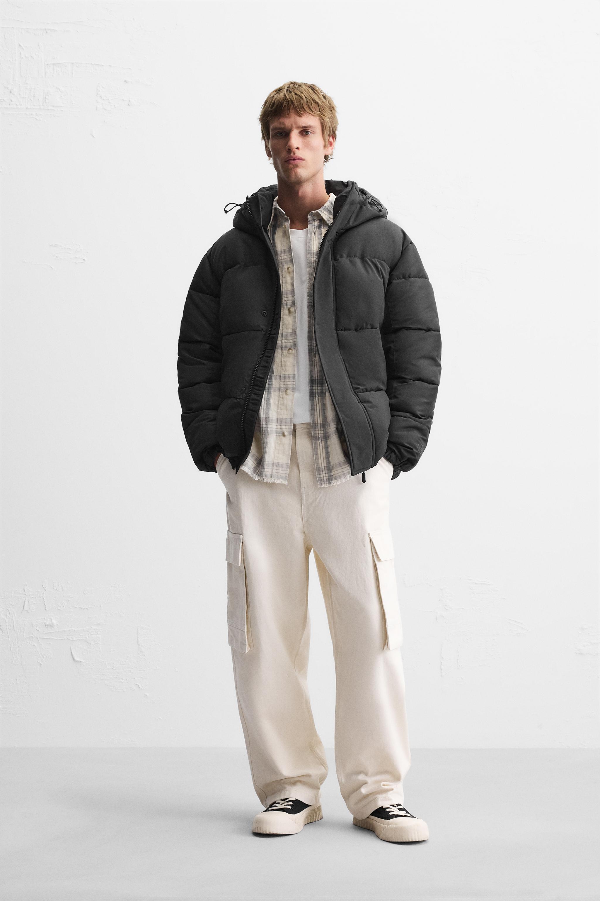 HOODED QUILTED JACKET Product Image