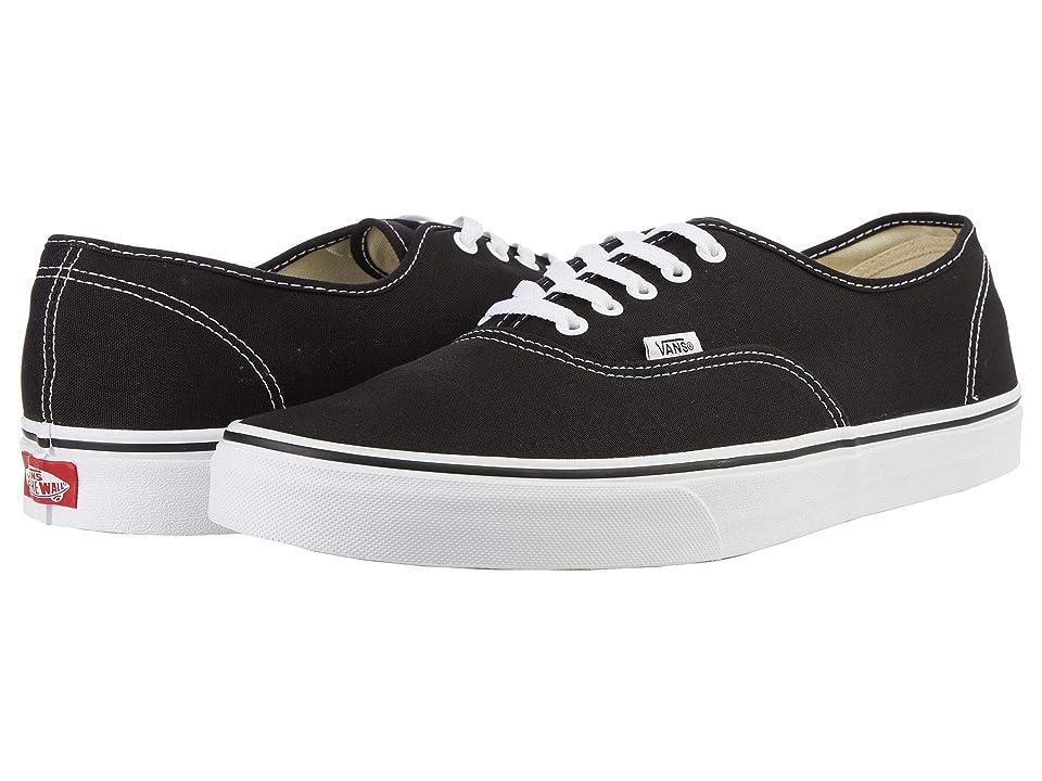 Vans Mens Authentic - Shoes Black/White Product Image