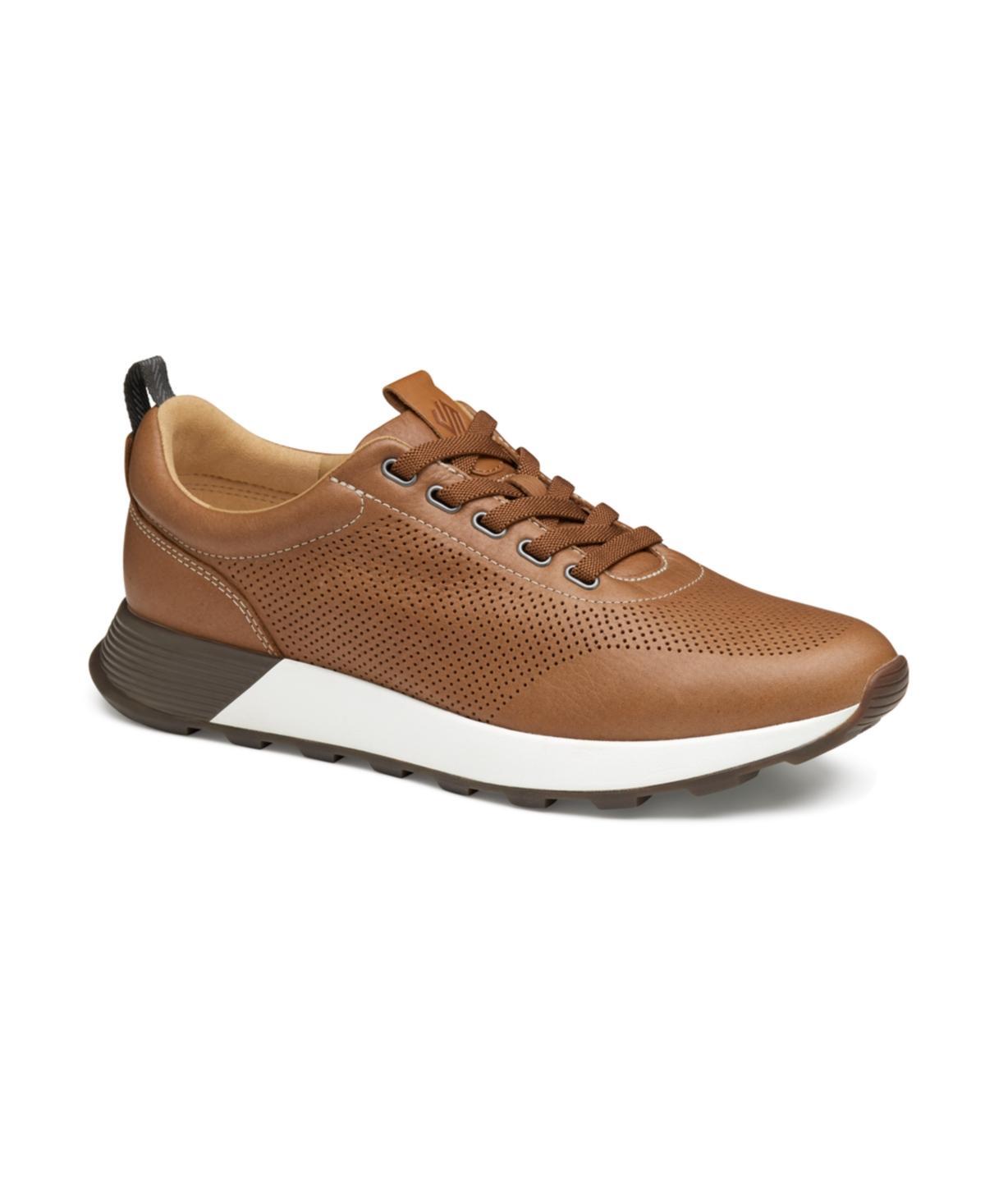 Johnston  Murphy Mens Kinnon Perforated Leather Slip Product Image