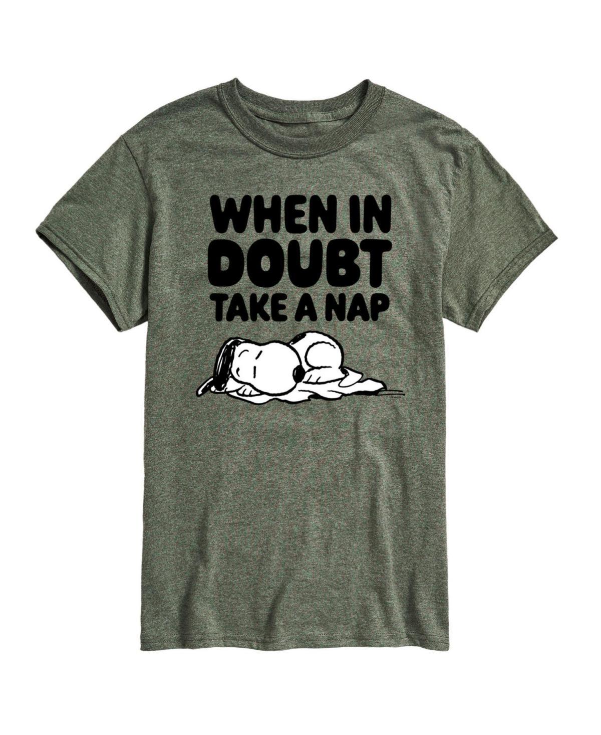 Hybrid Apparel Peanuts Nap Mens Short Sleeve Tee Product Image