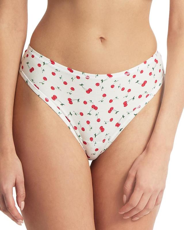 Hanky Panky PlayStretch Print Natural Rise Thong Product Image