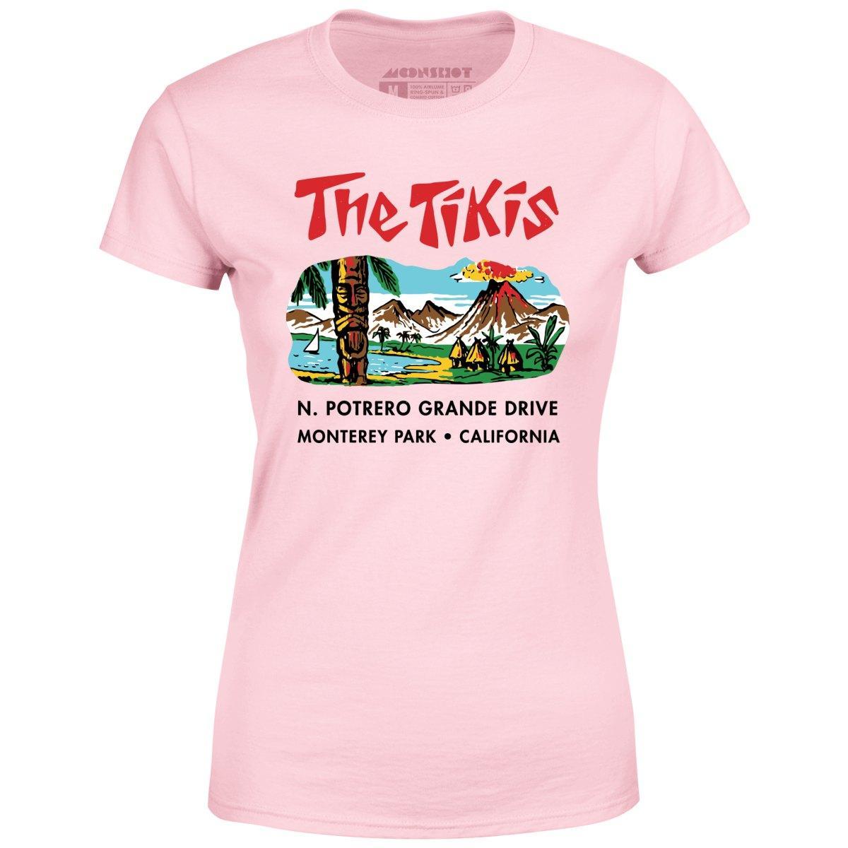 The Tikis - Monterey Park CA - Vintage Tiki Bar - Women's T-Shirt Female Product Image