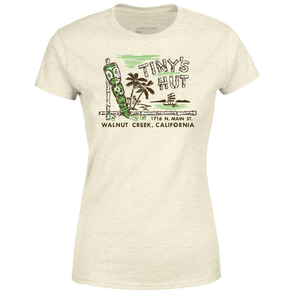 Tiny's Hut - Walnut Creek, CA - Vintage Tiki Bar - Women's T-Shirt Female Product Image