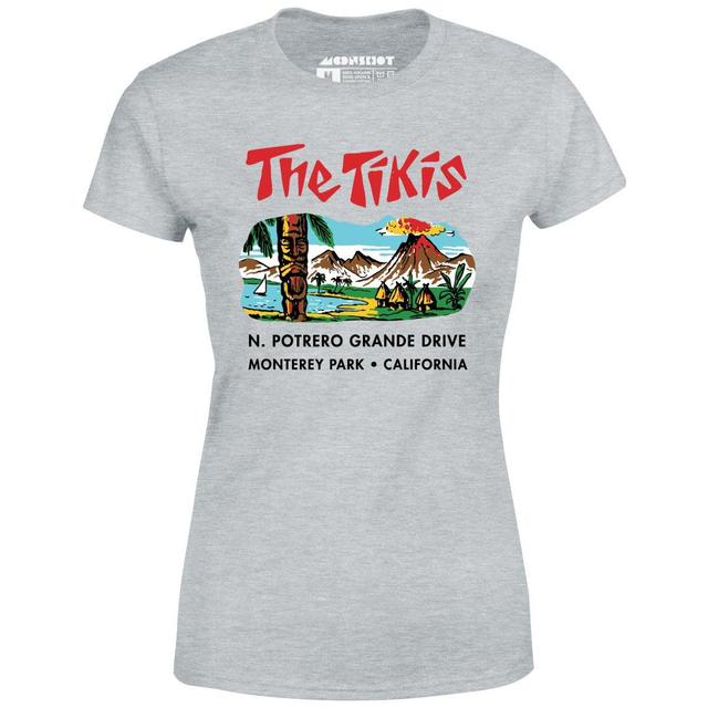 The Tikis - Monterey Park CA - Vintage Tiki Bar - Women's T-Shirt Female Product Image