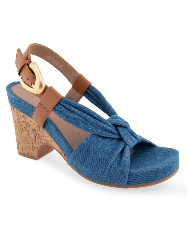 Aerosoles Miki Womens Wedge Sandals Product Image