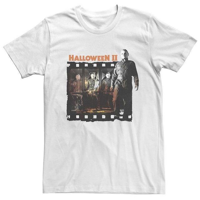 Mens Halloween 2 Michael Myers Film Strip Collage Tee Product Image