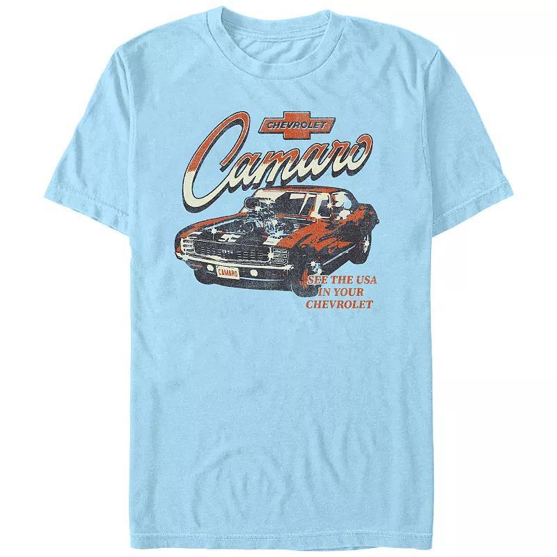 Mens Chevrolet Camaro See The USA Graphic Tee Product Image