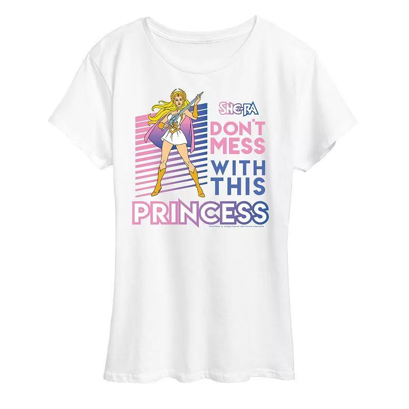 Womens She-Ra Dont Mess Princess Graphic Tee, Girls Product Image