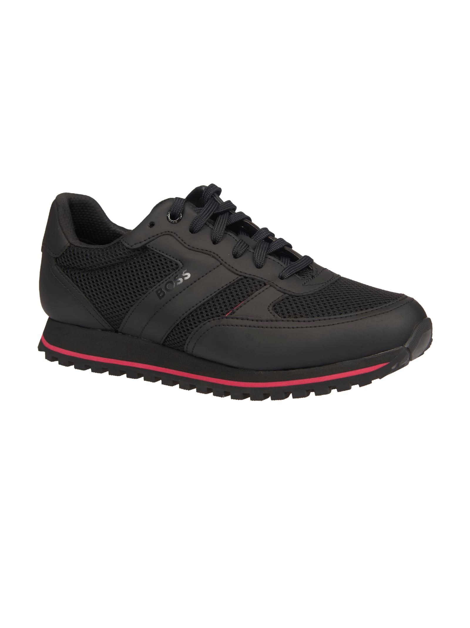 HUGO BOSS Parkour Sneakers In Black Product Image