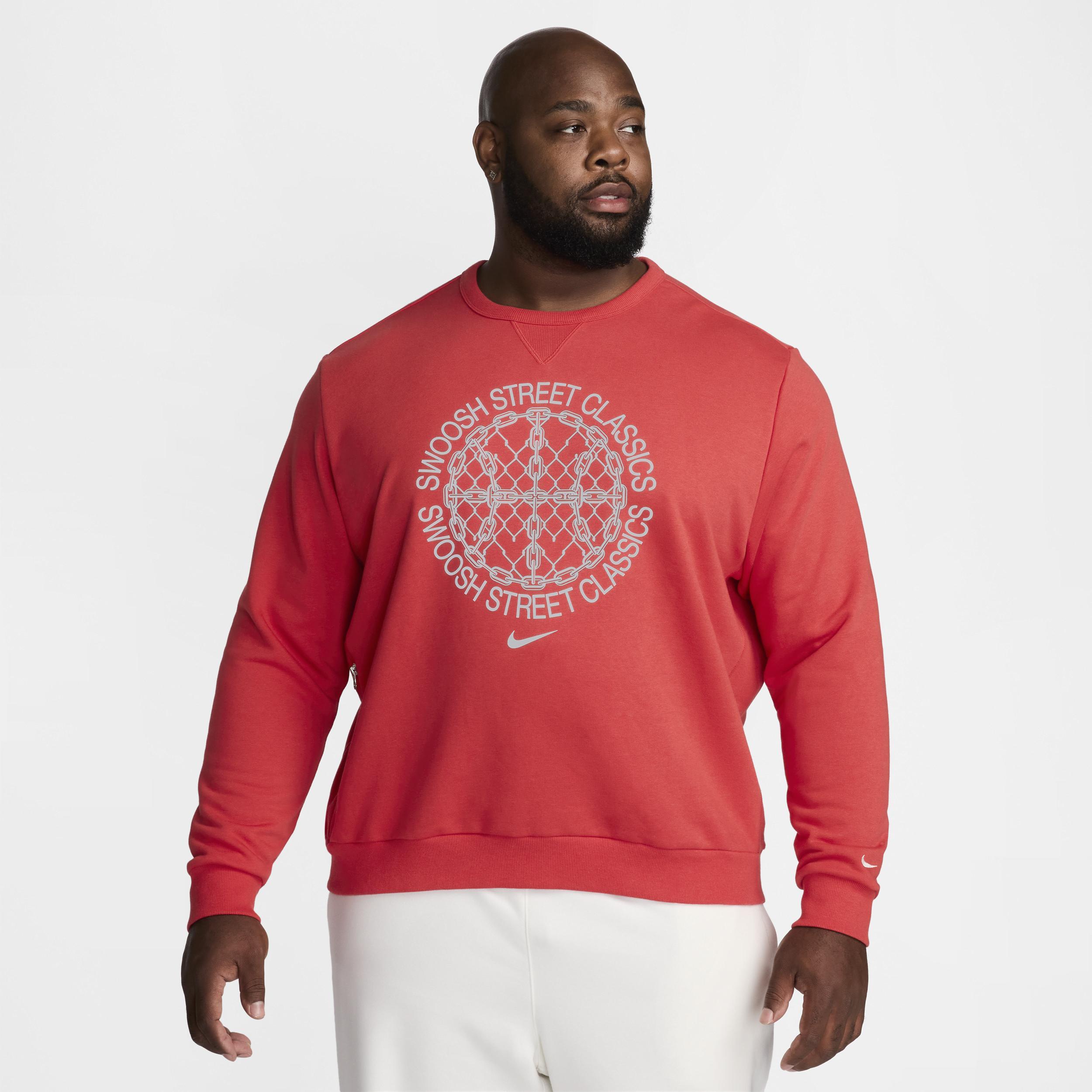 Nike Men's Standard Issue Dri-FIT Basketball Crew-Neck Sweatshirt Product Image