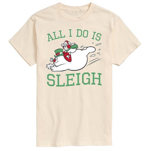 Mens Frosty The Snowman All I Do Is Sleigh Tee Product Image