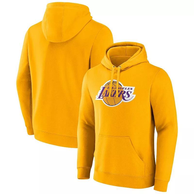 Mens Fanatics Branded Los Angeles Lakers Primary Logo Pullover Hoodie Product Image