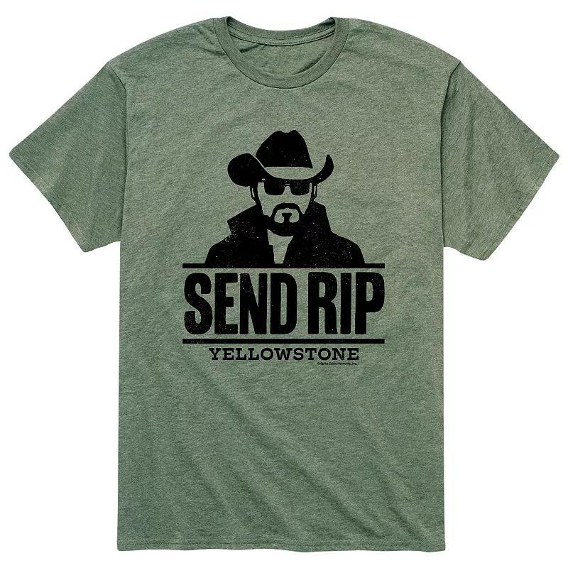 Mens Yellowstone Send Rip Tee Product Image