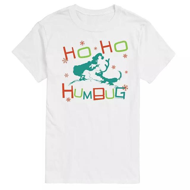 Mens Dr. Seuss The Grinch Ho Ho Humbug Graphic Tee Blue Product Image