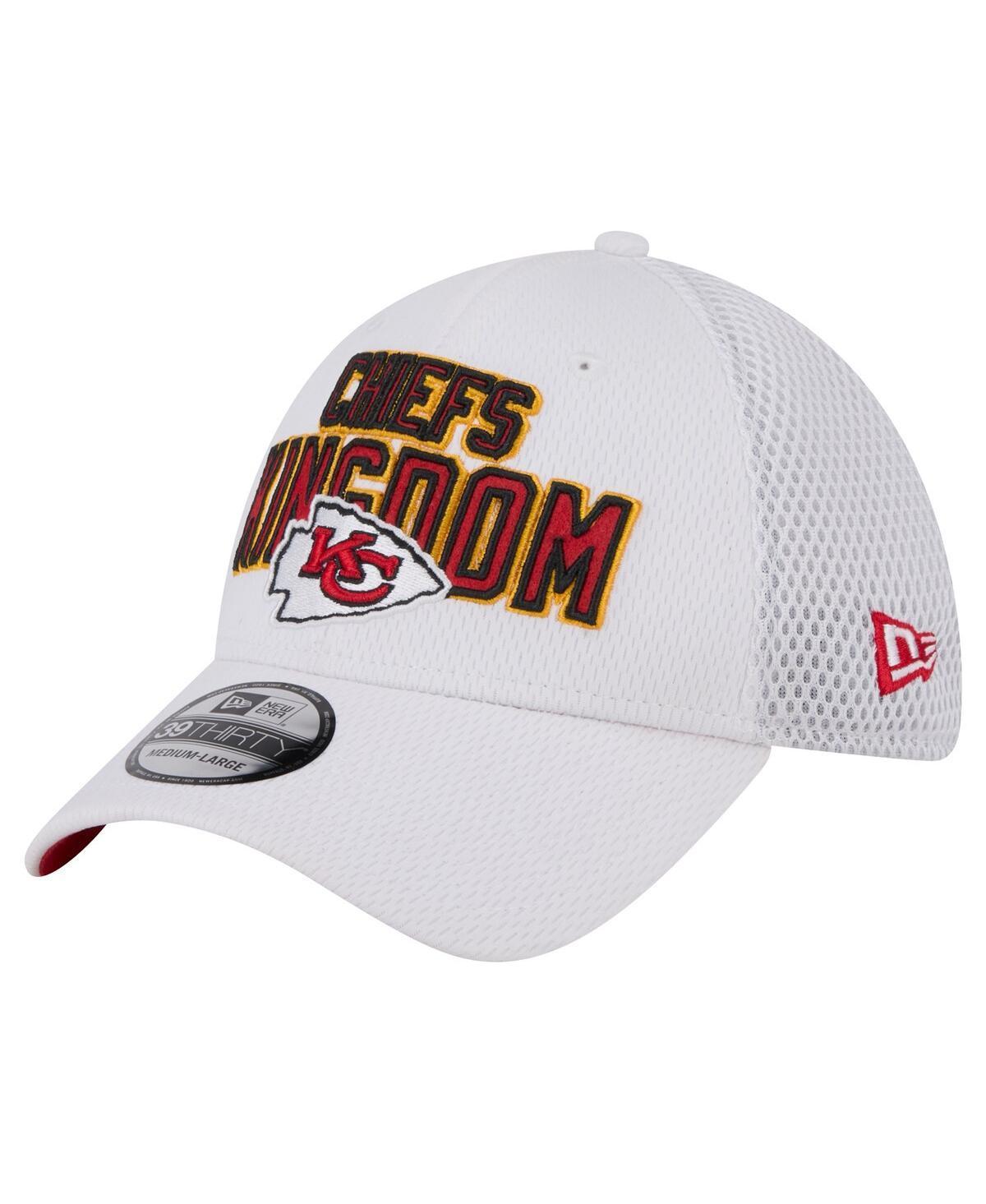 New Era Mens White Kansas City Chiefs Breakers 39THIRTY Flex Hat Product Image