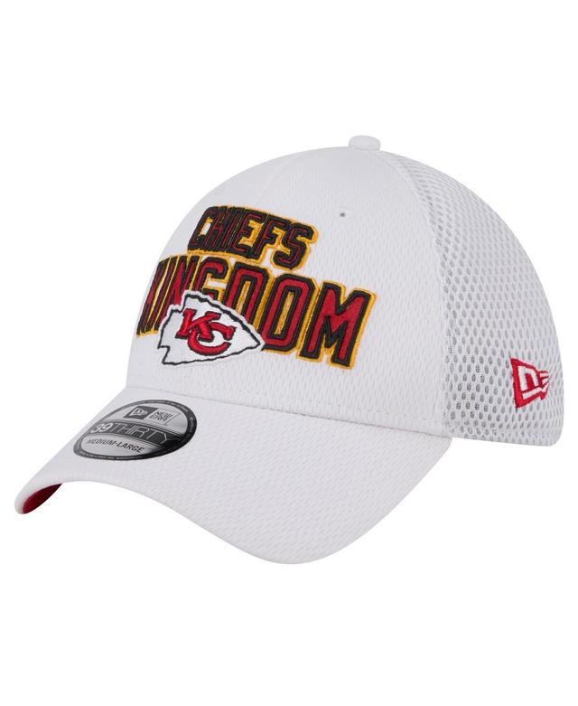 New Era Mens White Kansas City Chiefs Breakers 39THIRTY Flex Hat Product Image