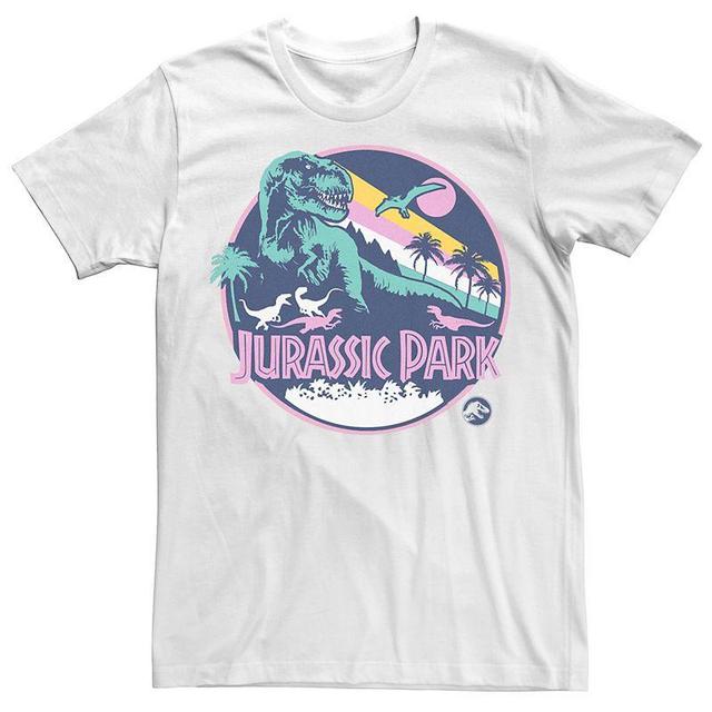 Mens Jurassic Park Retro Rex Scene Tee Product Image